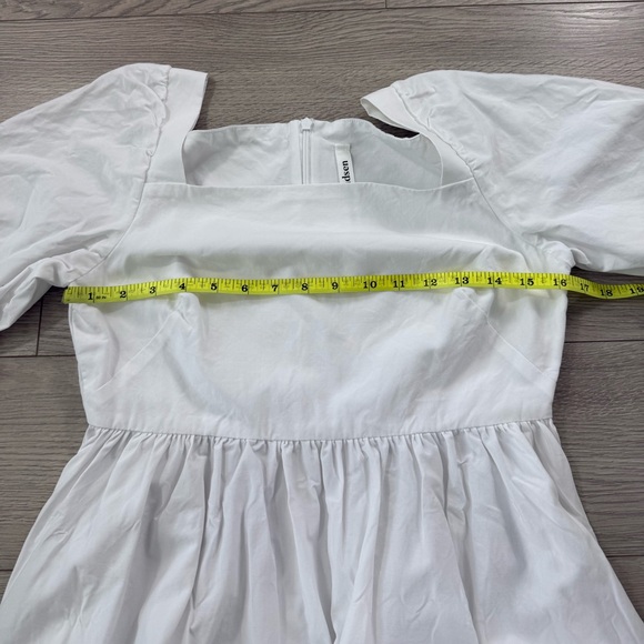 Emma Knudsen Charlotte White Midi Dress - Picture 10 of 12